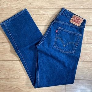Levi Denim 501 Jean Pants 32x34 Blue